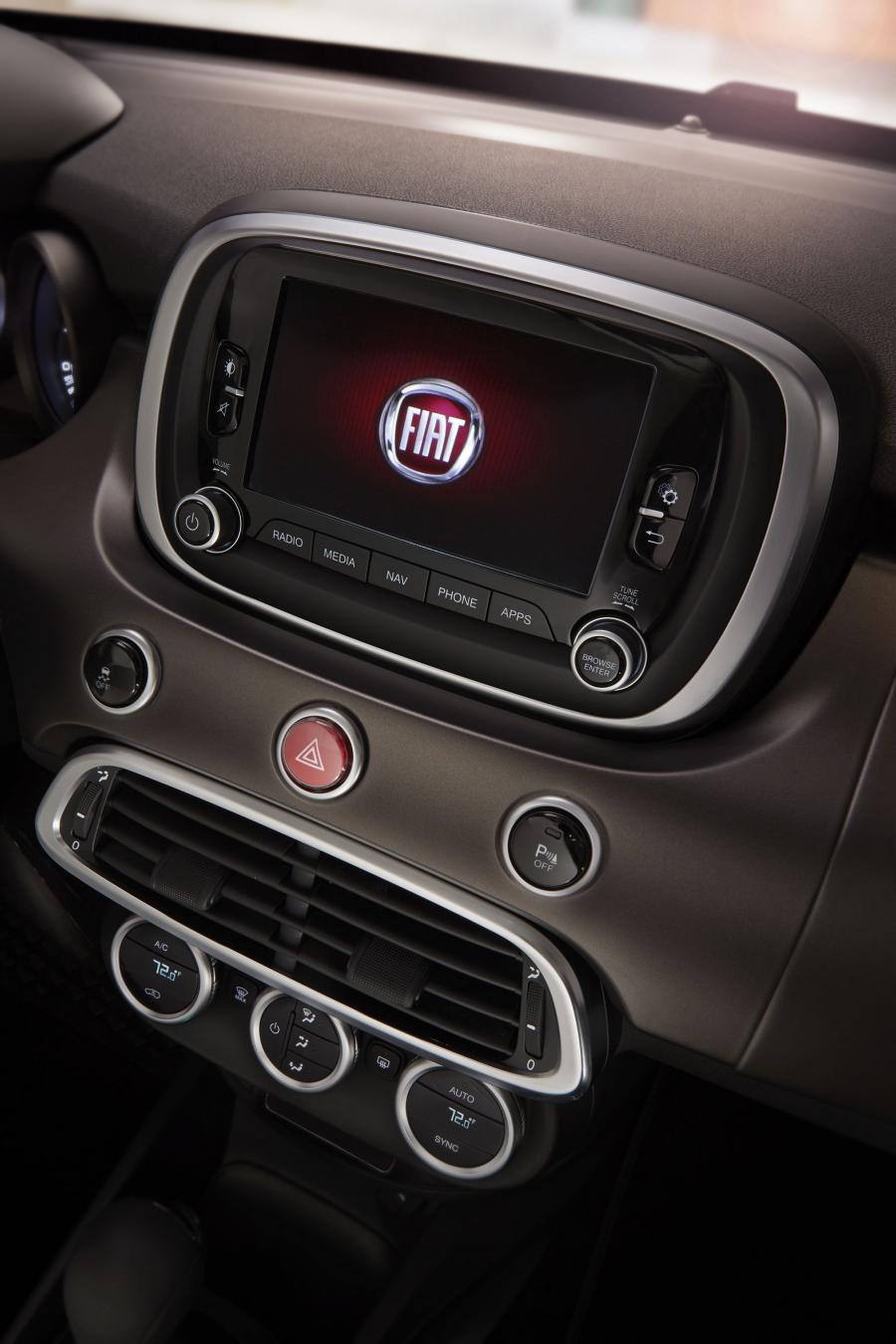 Детали интерьера Fiat 500X (334) 2016 года  (NA) (фото 47 из 72)